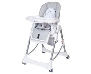 Steelcraft Messina DLX Hi Lo High Chair - Silver