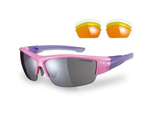 Sunwise Evenlode Pink Sports Sunglasses with 4 Interchangeable Lenses