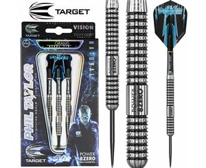 Target - Phil Taylor Power 8ZERO Darts - Steel Tip - 80% Tungsten - 21g 23g 25g