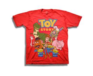 Toy Story Youth Boys Red Tee Shirt