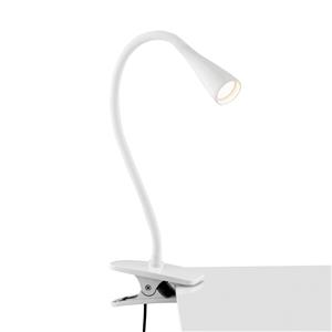 Verve Design 225mm White LED Gooseneck Dale Clip Lamp