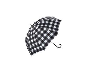W.P.C Unnurella Long Umbrella - black-and-white-checkered