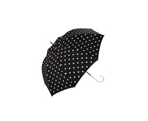 W.P.C Unnurella Long Umbrella - black-and-white-dot