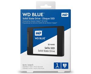 Western Digital WD Blue 1TB 2.5" 3D NAND SATA III SSD WDS100T2B0A