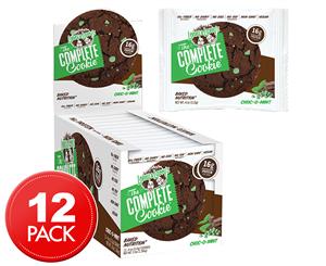 12 x Lenny & Larry's The Complete Cookie Choc-O-Mint 113g