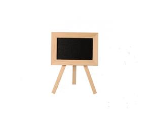13cm Mini Blackboard on a Tripod Stand for Weddings Place Cards Events
