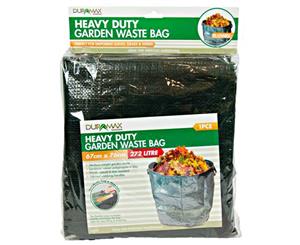 1pce Heavy Duty Garden Waste Bag Deciduous Barrel 67x76cm - DURAMAX