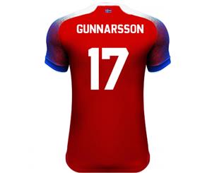 2018-2019 Iceland Third Errea Football Shirt (Gunnarsson 17)