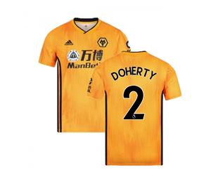 2019-2020 Wolves Home Football Shirt (DOHERTY 2)