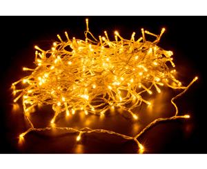 240 LED Fairy Light Chain Clear Cable - Warm White