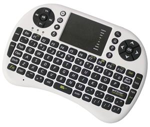 2.4Ghz Mini Wireless Keyboard Touchpad Mouse Combo Rechargeable Usb 2.0 Ukb-500