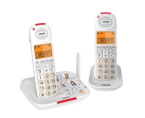 2pc VTech CLS17451 Handset CareLine DECT6.0 Home/WiFi Cordless Phone w/ VSMART