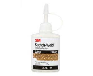 3M Scotch-Weld Instant Adhesive Ca40 Clear - High Strength Fast Dry Super Glue