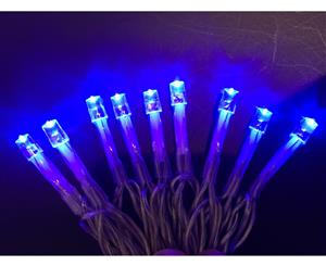 50 LED Fairy Light Battery Operated with Remote Control - Blue