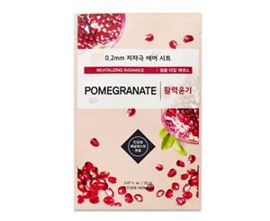 6 Pieces x Etude House 0.2 Therapy Air Mask #Pomegranate - Revitalizing Radiance - Korean Face Mask Sheet