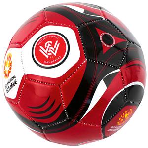 A League Western Sydney Wanderers Supporter Soccer Ball