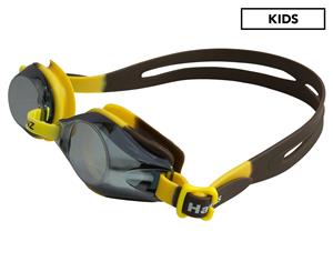 AFL Kids' Hawthorn Hawks Swimming Goggles - Chocolate/Yellow
