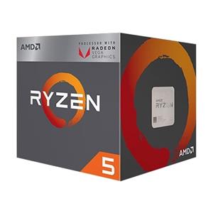 AMD Ryzen5 2400G (YD2400C5FBBOX) 3.6GHz/4 Core/8 Threads/2M/65W AM4 CPU with RX Vega Graphic
