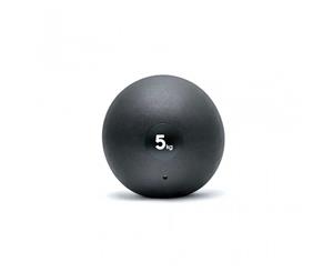 Adidas 5kg 23cm Fitness/Sports Strength Training Gym Weighted Slam Ball BLK
