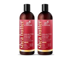 ArtNaturals Shea Butter Avocado & Lychee Shampoo & Conditioner Duo 473ml