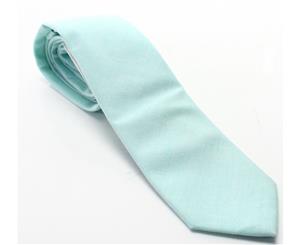 BAR III Blue Green Garnaby Grant Solid Men's Skinny Knit Neck Tie