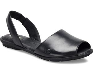 B.O.C Womens trang Leather Open Toe Casual Slingback Sandals