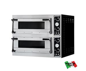 Bakermax Prisma Food Double Deck Pizza Ovens 12 x 40cm