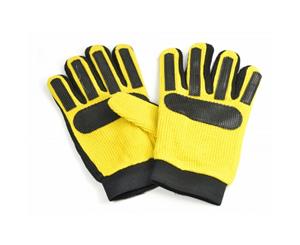 Bb Sports Mens Goal Keeper Gloves (Yellow/Black) - BS1245