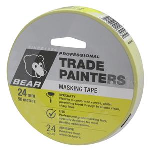 Bear 24mm x 50m Trade Painters Masking Tape