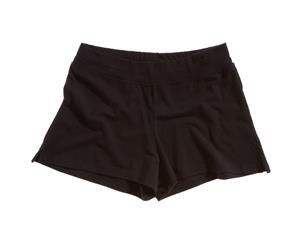 Bella + Canvas Womens/Ladies Cotton Spandex Fitness Shorts (Black) - RW3090
