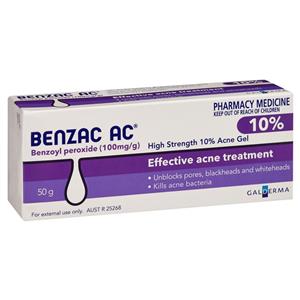 Benzac AC Gel 10% 50g