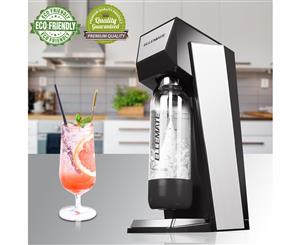 Black & Silver Soda Bubble Machine DIY Sparkling Water Maker Drinks Maker Home or Store