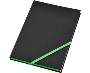Bullet Travers Notebook (Solid Black/Green) - PF623
