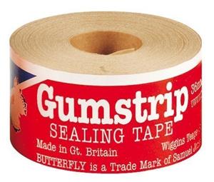 Butterfly Gumstrip Sealing Tape 36mm x 35m Pack of 20