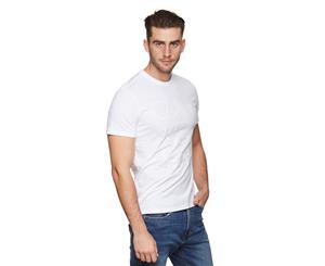 Calvin Klein Jeans Men's HD Calvin Crew Neck Tee / T-Shirt / Tshirt - White