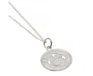 Celtic Fc Sterling Silver Pendant And Chain (Silver) - TA4455