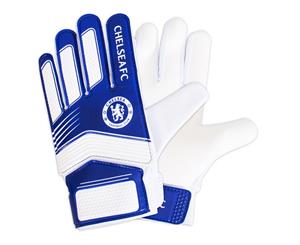 Chelsea Fc Childrens/Kids Goalkeeper Gloves (Multicoloured) - SG12978