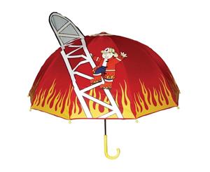 Children's Kidorable 3D Fireman Umbrella