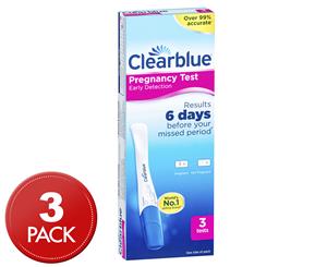 Clearblue Early Detection Pregnancy Kit 3pk