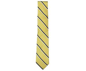 Club Room Mens Adam Twill Stripe Silk Striped Regular Tie