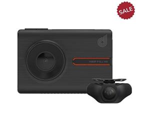 Dashmate DSH-1052 1080P FHD Dual Channel Dash Cam With WiFi & GPS