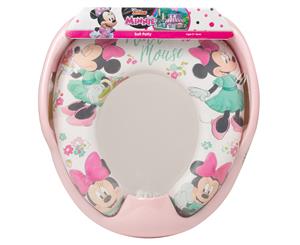 Disney Minnie Mouse Floral Soft Padded Toilet Training Seat