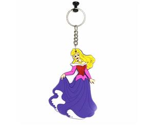 Disney Princess Pvc Keychain PURPLE