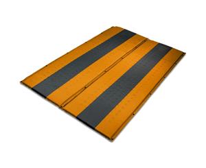 Double Self Inflating Mattress Sleeping Mat Air Bed Camping Hiking Joinable Orange