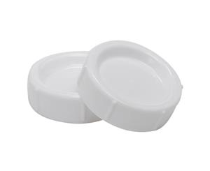 Dr Brown's Travel Storage Caps For Wide Neck Bottles Twin Pack