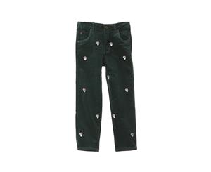E-Land Kids Embroidered Cord Pant