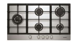 Euromaid 900mm Gas Cooktop - Stainless Steel