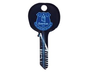 Everton Fc Official Football Crest Key Blank (Blue) - SG1077