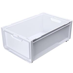 Ezy Storage 44L White Bunker System Crate