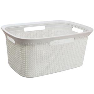 Ezy Storage 45L Mode Laundry Basket - Sugar Swizzle